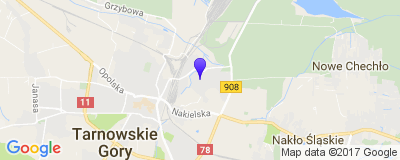 Google Map of Tarnowskie Góry, Wrzosowa 13